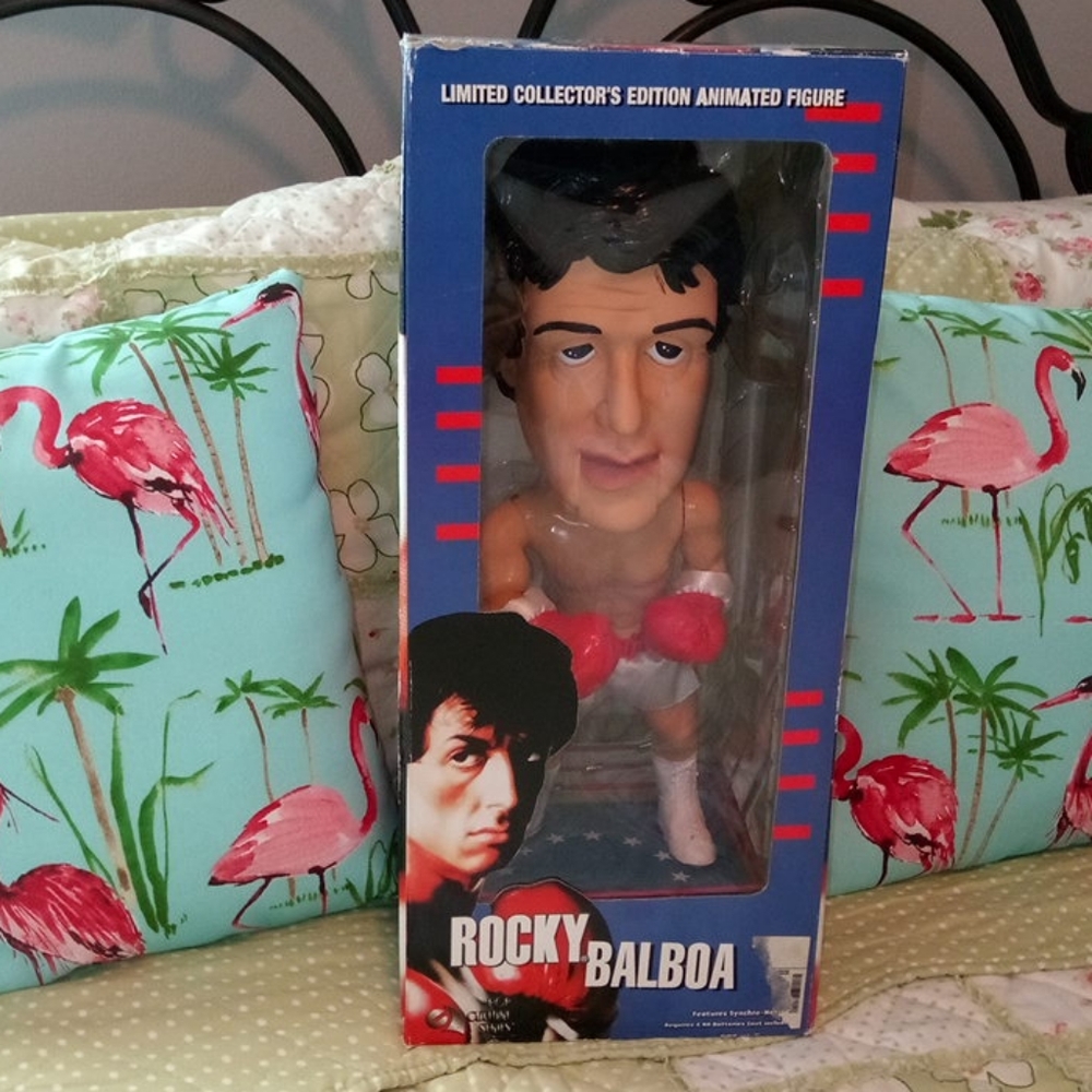 Vintage Gemmy Animated Rocky Balboa